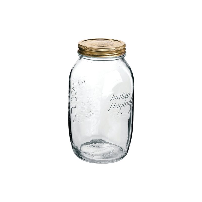QUATTRO STAGIONI JAR 110mm, 1.5lt 86mm LID (3.59920) (*340-015*) = PACK OF 6 X EACHES