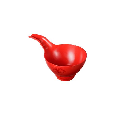QUATTRO STAGIONI FUNNEL PP RED 140mm OPENING 226x106mm (*340-026*) = PACK OF 12 X EACHES