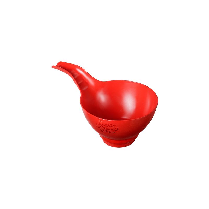 QUATTRO STAGIONI FUNNEL PP RED 140mm OPENING 226x106mm (*340-026*) = PACK OF 12 X EACHES