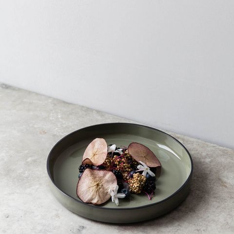 REVOL CARACTERE ROUND COUPE BOWL 230x33mm, 500ml CARDAMOM (*RV652746*) = PACK OF 4 X EACHES