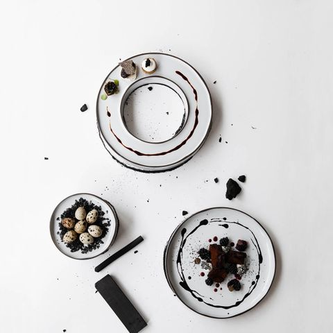 REVOL CARACTERE ROUND PLATE 260mm WHITE CUMULUS (*RV652703*) = PACK OF 4 X EACHES