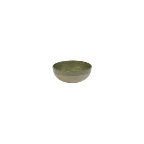 SERAX SURFACE MEDIUM ROUND BOWL 110x45mm GREY/CAMOGREEN (*SERAXB5116208A*) = PACK OF 8 X EACHES