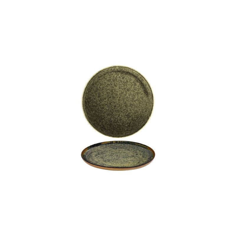 SERAX SURFACE ROUND BREAD PLATE 160x15mm INDI GREY (*SERAXB5116200B*) = PACK OF 8 X EACHES