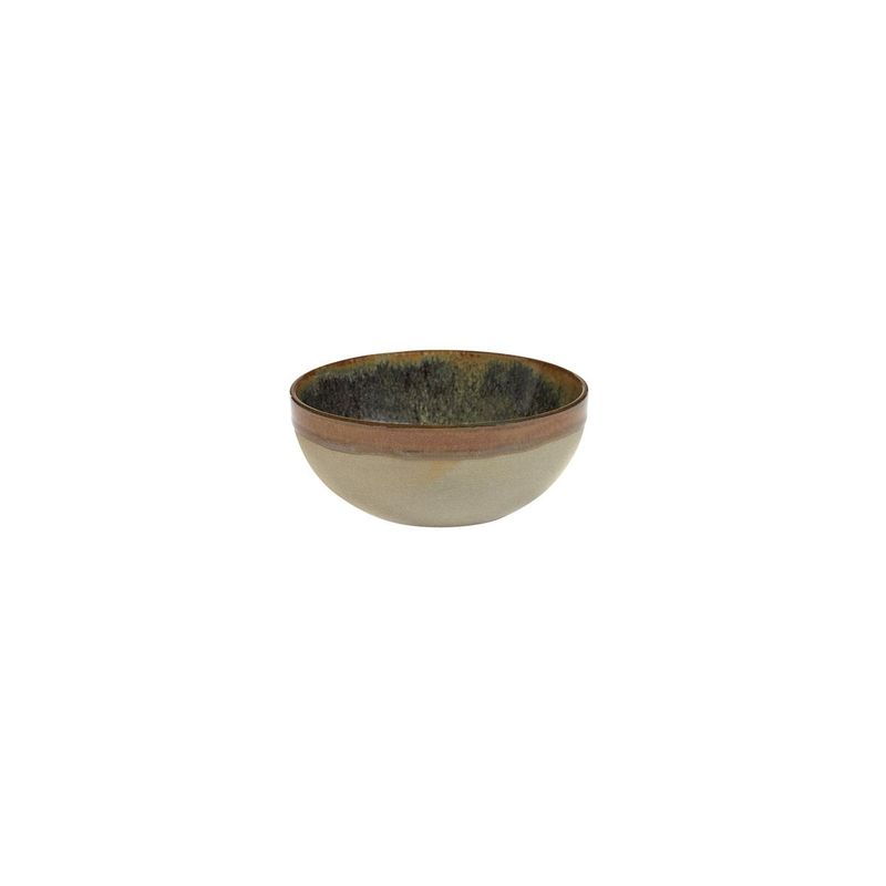 SERAX SURFACE SMALL ROUND BOWL 150x65mm INDI GREY (*SERAXB5116211B*) = PACK OF 8 X EACHES