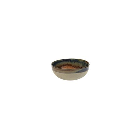 SERAX SURFACE MEDIUM ROUND BOWL 110x45mm GREY/RUSTY BROWN (*SERAXB5116208C*) = PACK OF 8 X EACHES