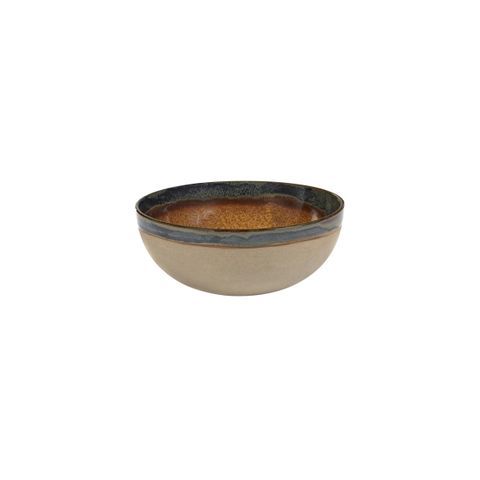 SERAX SURFACE ROUND BOWL 235x95mm, 2.2lt RUSTY BROWN (*SERAXB5116213C*) = PACK OF 4 X EACHES