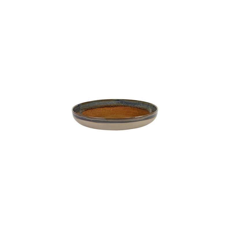 SERAX SURFACE ROUND FLARED PLATTER 320x55mm RUSTY BROWN (*SERAXB5116214C*) = PACK OF 2 X EACHES