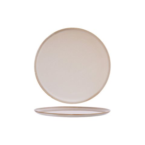 SERAX TERRES DE REVES LARGE ROUND PLATE 260mm MISTY GREY (*SERAXB5116161*) = PACK OF 4 X EACHES