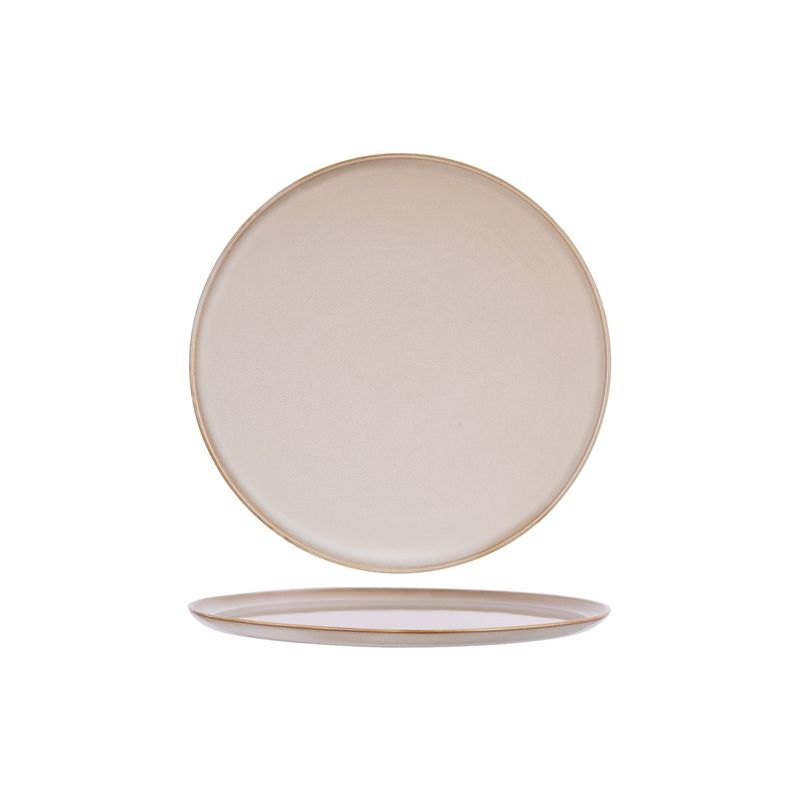 SERAX TERRES DE REVES LARGE ROUND PLATE 260mm MISTY GREY (*SERAXB5116161*) = PACK OF 4 X EACHES