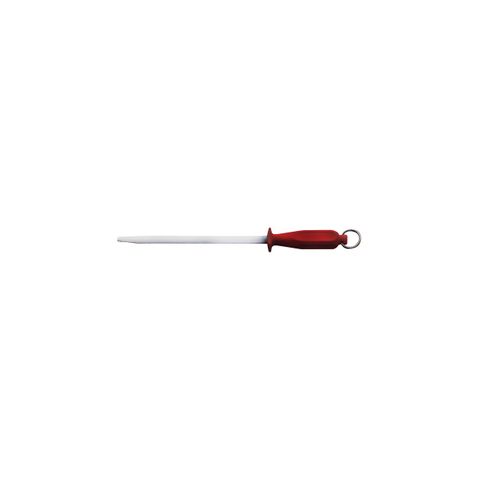 IVO PROFESSIONAL "55000" SHARPENING STEEL 250mm RED (*25469*) =  1 X EACH