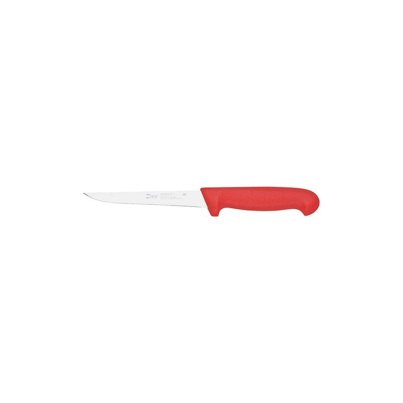 IVO PROFESSIONAL "55000" BONING KNIFE 150mm RED (*25466*) =  1 X EACH