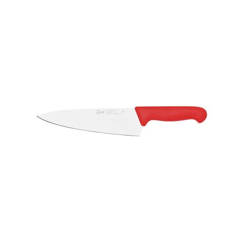IVO PROFESSIONAL "55000" CHEFS KNIFE 200mm RED (*25463*) =  1 X EACH