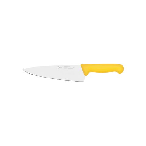 IVO PROFESSIONAL "55000" CHEFS KNIFE 200mm YELLOW (*25494*) =  1 X EACH