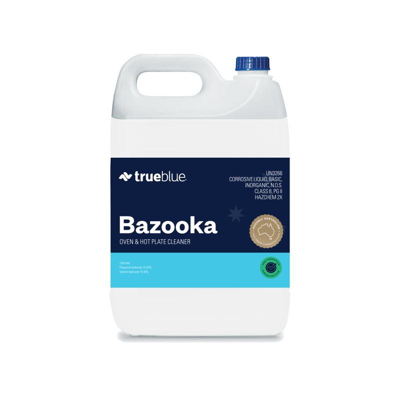 True Blue Bazooka Oven and Grill Cleaner 5L - Each