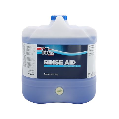 True Blue Rinse Aid Warewash Drying Agent 15L - Each