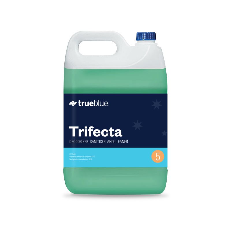 True Blue Trifecta Food Safe Sanitiser and Deodoriser 5L - Each