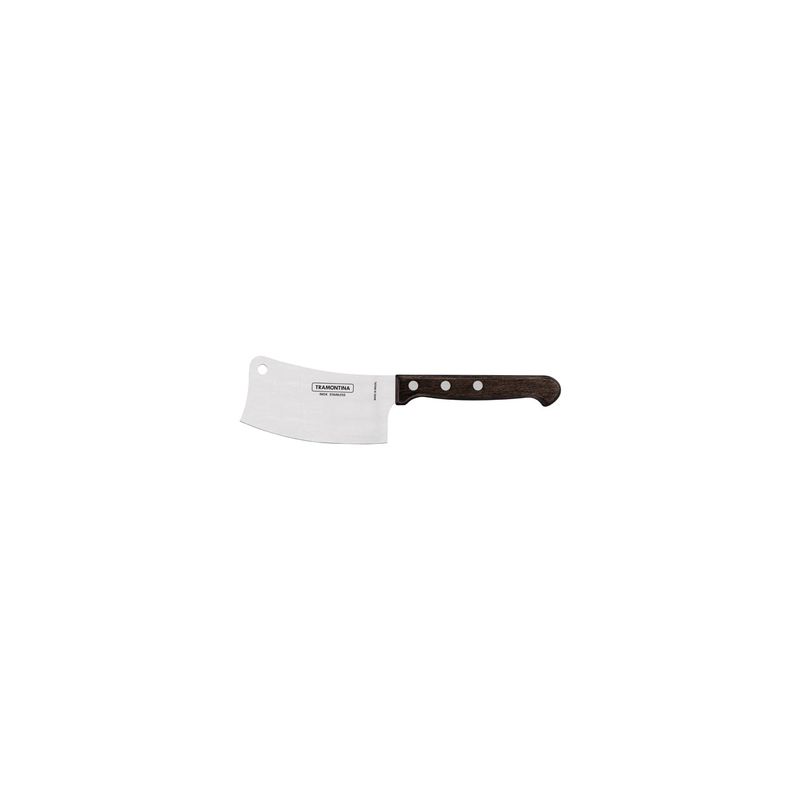 TRAMONTINA POLYWOOD 4" STEAK KNIFE 10-PLAIN EDGE WIDE BROWN (*TM29810/329*) = PACK OF 12 X EACHES