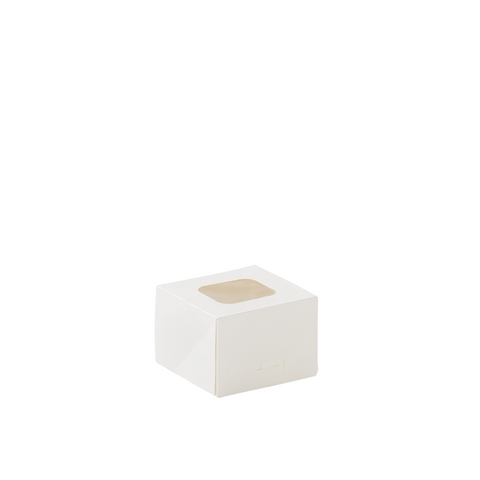 Detpak 1 Pack Donut Window Box White - 99mm(W) x 99mm(L) x 70mm(H) - Box of 600