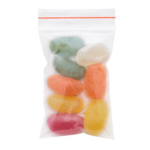 Resealable Plastic Bags 3" x 2" /  70mm x 50mm - PACK=100 / BOX=1,000
