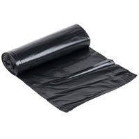 Garbage Bags Black Strong Heavy Duty Plastic 80lt Rolls (GL16R) - Box of 250