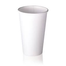 Hot Cup 16oz / 475ml Tall White Smooth Double Wall Tall 90mm Rim - SLEEVE=25 / BOX=500