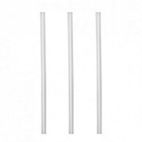 Jumbo Clear Drink Straw Oxo-Biodegradable - Box of 3,000 **(Restricted Use Item - Qualifying Customers Only)