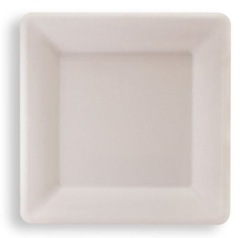 Future Friendly 10" Square Sugarcane Plate - SLEEVE=50 / BOX=500