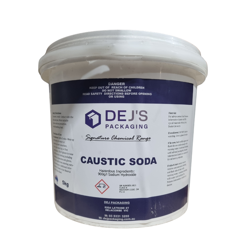 DEJ Caustic Soda 5Kg - Bucket