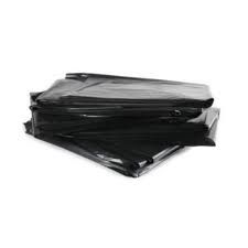 JB21 Large Bin Liner 210L x 122W + 120 Gusset 65uM Heavy Duty Plastic Bin Liner - 50 per Roll