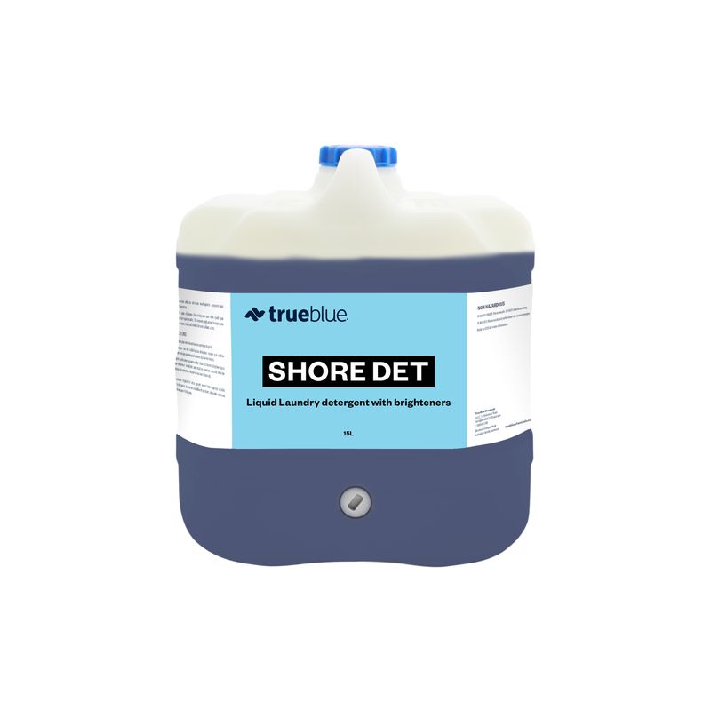 True Blue Shore DET Liquid Laundry Wash Detergent 15L - Each
