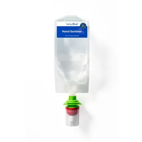 True Blue Verla Liquid Hand Sanitiser 1L Cartridge Pods to suit Verla Wall Dispenser (1,650 pumps per pod) - Box = 6 x 1L