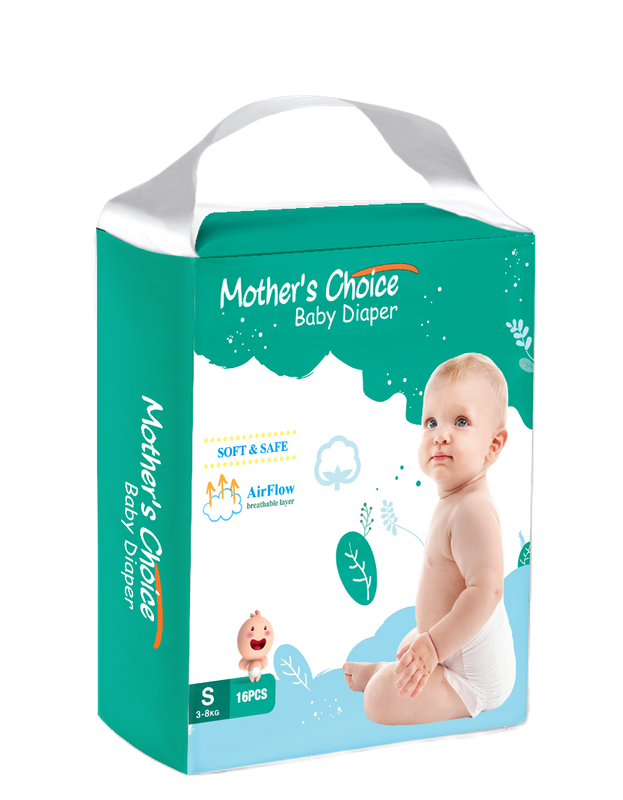 Velona Mothers Choice Economy Nappies Small (3kg - 8kg) - Pack of 192