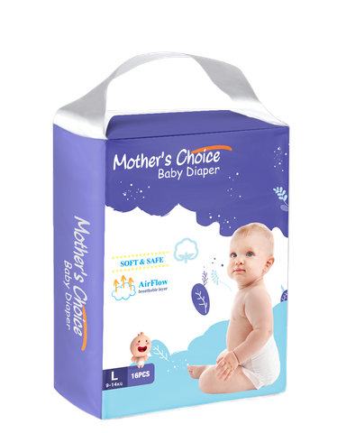 Velona Mothers Choice Economy Nappies Large (9kg - 14kg) - Pack of 192