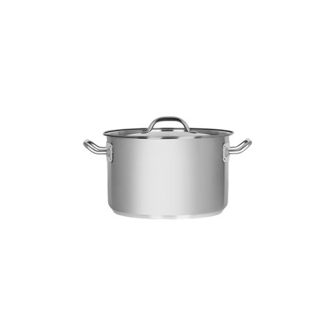 CHEF INOX ELITE SAUCE POT w/LID 18/10 240x150mm 6.7lt (*70482*) =  1 X EACH