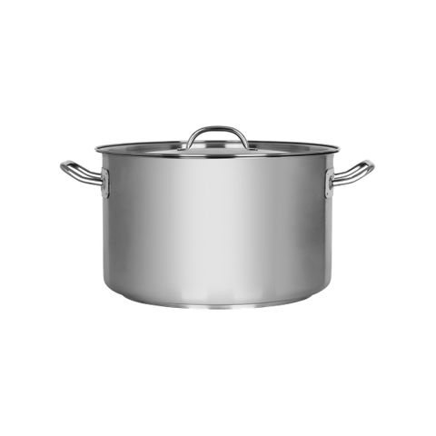 CHEF INOX ELITE SAUCE POT w/LID 18/10 360x220mm 22.0lt (*70485*) =  1 X EACH