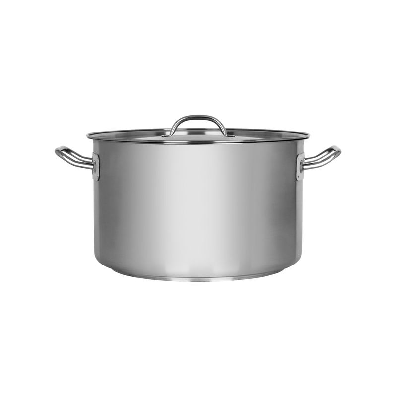 CHEF INOX ELITE SAUCE POT w/LID 18/10 360x220mm 22.0lt (*70485*) =  1 X EACH