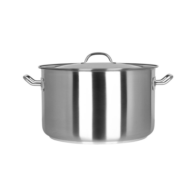 CHEF INOX ELITE SAUCE POT w/LID 18/10 400x240mm 30lt (*70486*) =  1 X EACH