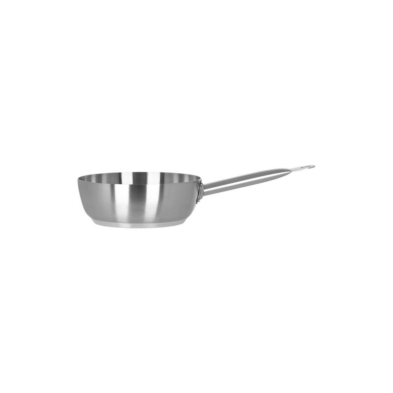 CHEF INOX ELITE SAUTEUSE TAPERED 18/10 200x70mm 1.8lt (*70457*) =  1 X EACH