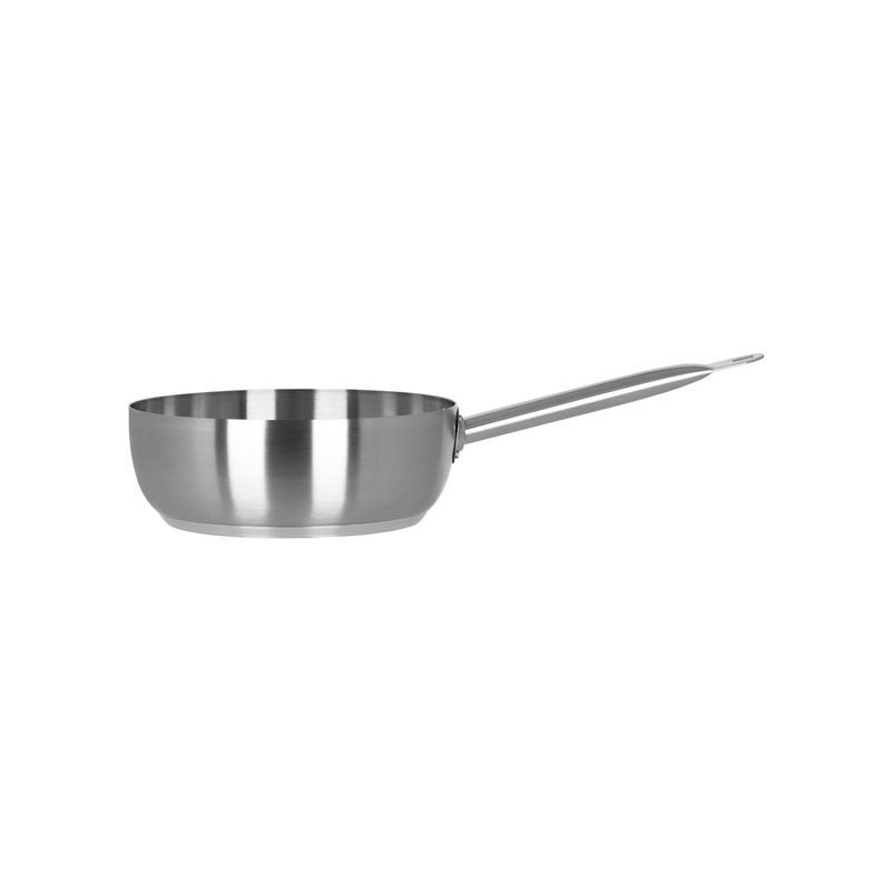 CHEF INOX ELITE SAUTEUSE TAPERED 18/10 240x80mm 2.9lt (*70459*) =  1 X EACH