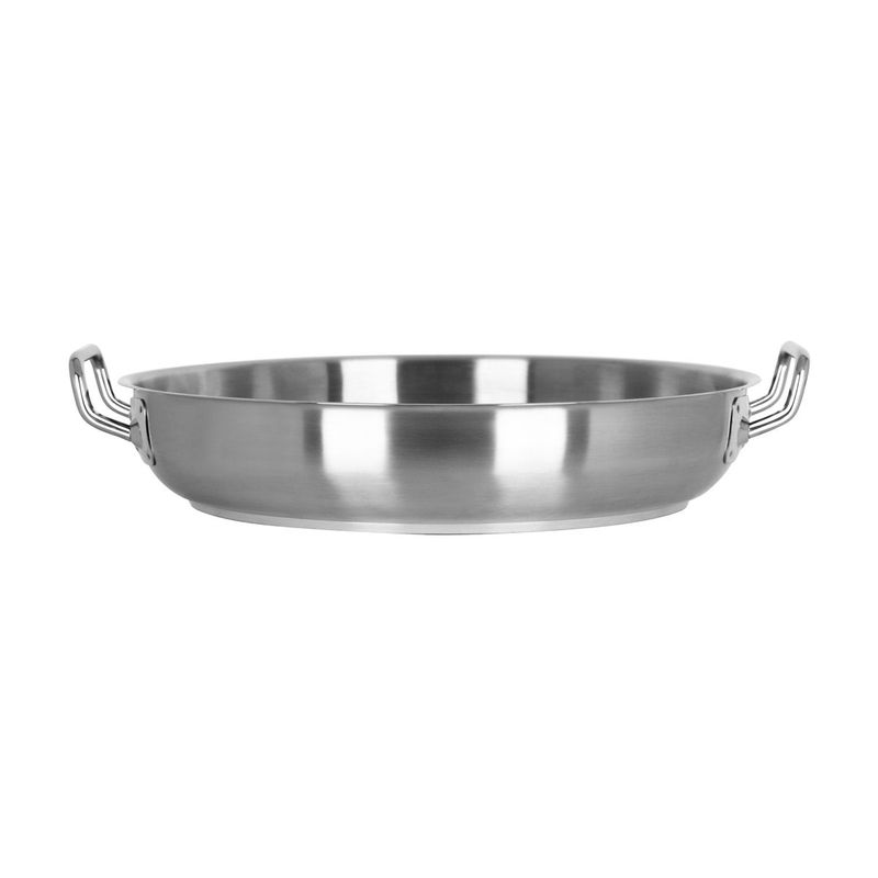 CHEF INOX ELITE PAELLA PAN NO LID18/10 400x75mm (*70449*) =  1 X EACH