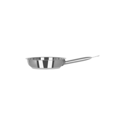 CHEF INOX ELITE FRYPAN NO LID 18/10 200x45mm (*70470*) =  1 X EACH
