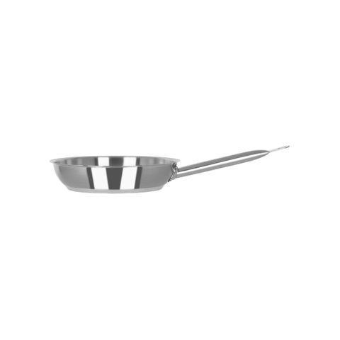 CHEF INOX ELITE FRYPAN NO LID 18/10 245x50mm (*70471*) =  1 X EACH