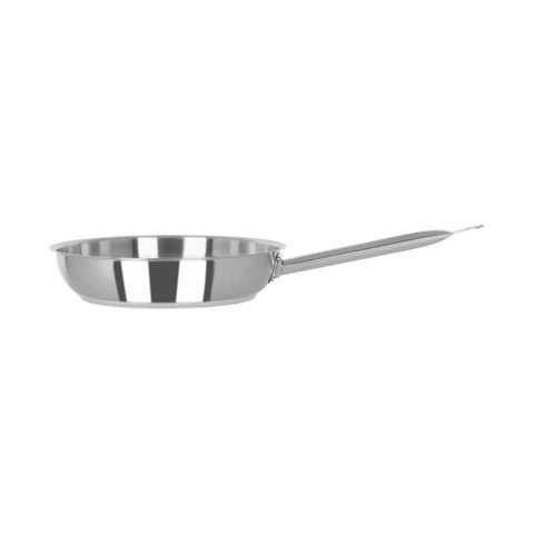 CHEF INOX ELITE FRYPAN NO LID 18/10 280x60mm (*70473*) =  1 X EACH