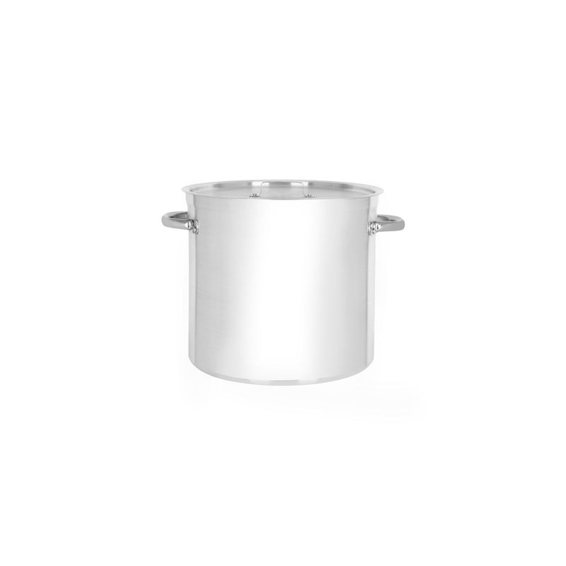 CHEF INOX PREMIER STOCKPOT ALUMINIUM 50.0lt 405x385x4mm (*60850*) =  1 X EACH
