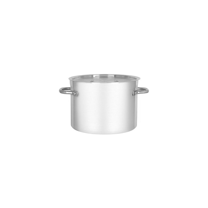 CHEF INOX PREMIER STOCKPOT ALUMINIUM 8.0lt 230x185x4mm (*60808*) =  1 X EACH