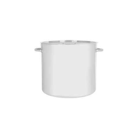 CHEF INOX PREMIER STOCKPOT ALUMINIUM 80.0lt 480x430x4mm (*60880*) =  1 X EACH