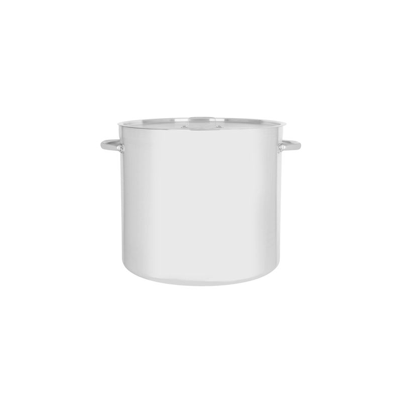CHEF INOX PREMIER STOCKPOT ALUMINIUM 80.0lt 480x430x4mm (*60880*) =  1 X EACH