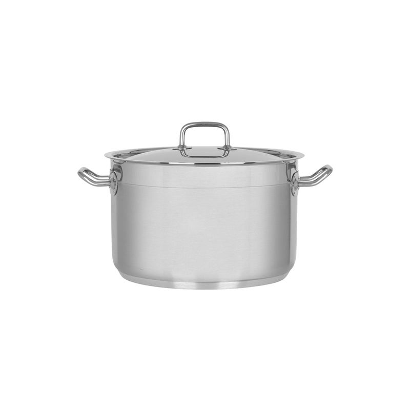 CHEF INOX PROFESSIONAL SAUCE POT wLID 18/10 280x175mm 10.7lt (*73227*) =  1 X EACH
