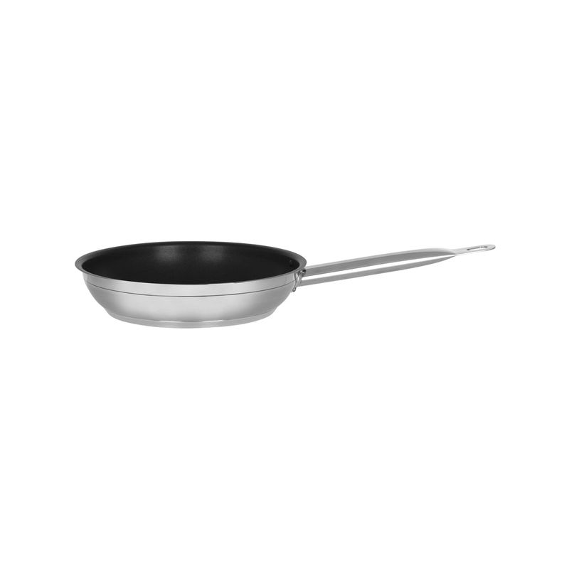 CHEF INOX PROFESSIONAL FRYPAN NOLID NONSTICK 18/10 240x50mm (*73277*) =  1 X EACH