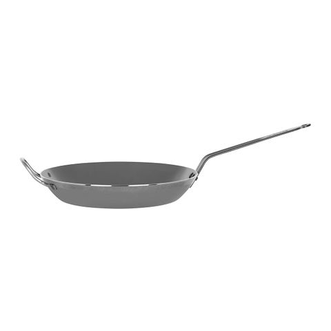DEBUYER CARBONE PLUS ROUND FRYPAN STEEL 360x51mm (*DEBUYER37136*) =  1 X EACH